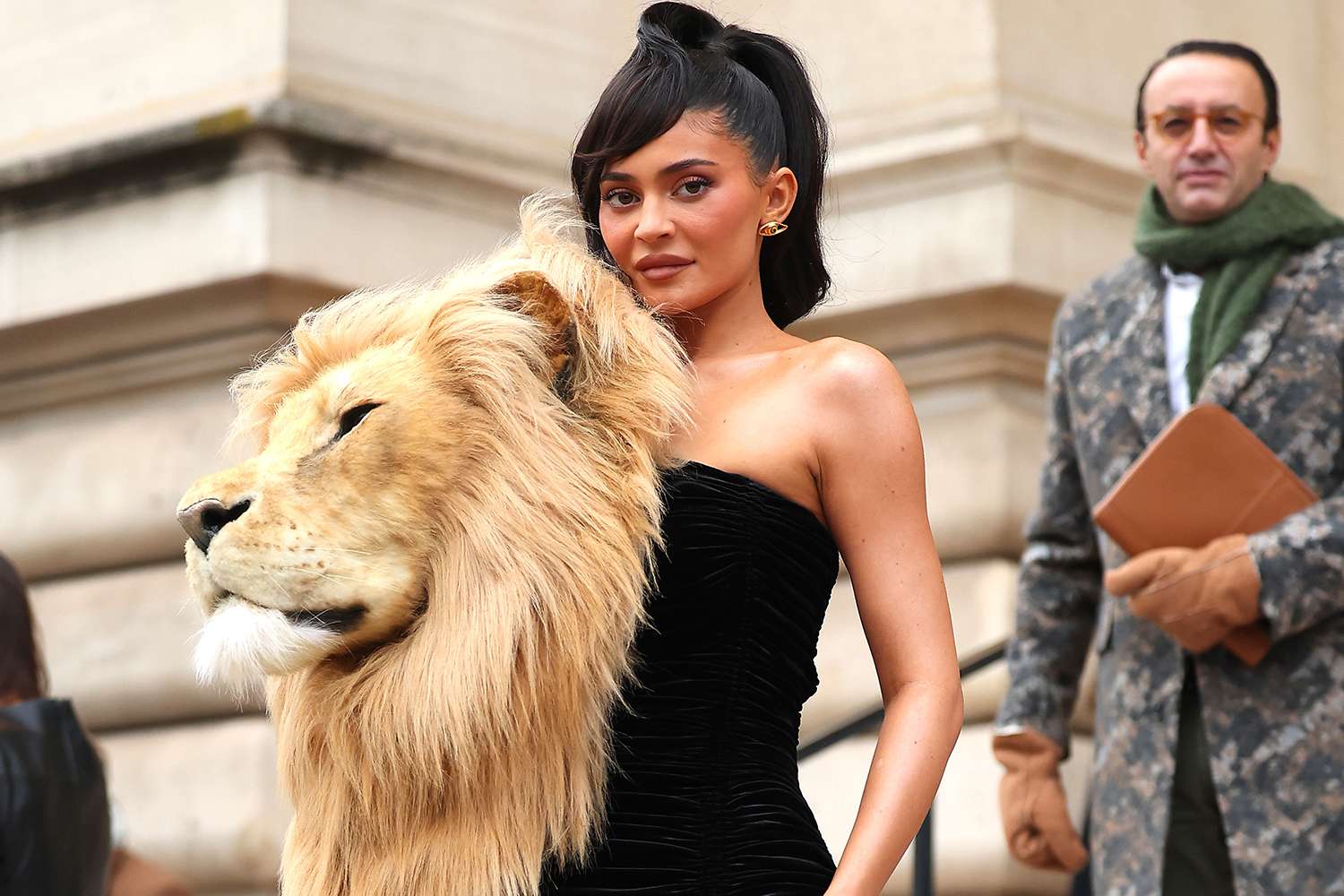 Kylie Jenner's Lion Head Costume